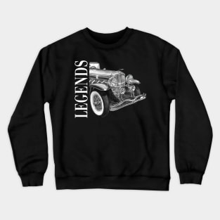 Duesenberg Model J (1928–1937) Vintage Car Awesome Crewneck Sweatshirt